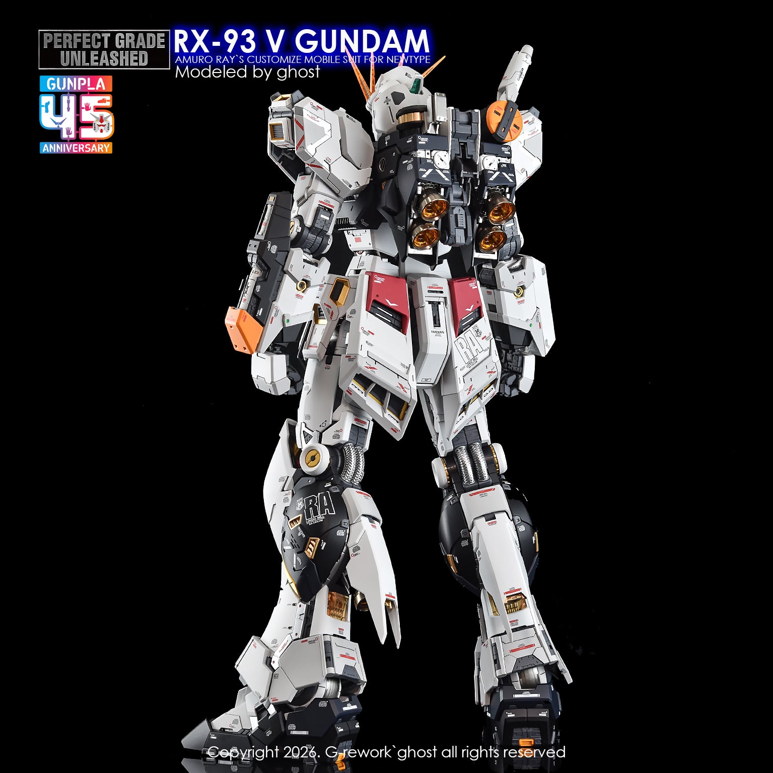 G-Rework Decal [PG] UNLEASHED RX-93 V GUNDAM – Gundam Extra-Your