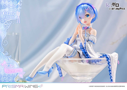 (Pre - Order) ETA Q2 2025 - Prime 1 Studio PRISMA WING Re:ZERO - Starting Life in Another World - Rem Glass Edition 1/7 Scale Pre - Painted Figure - Gundam Extra - Your BEST Gunpla Supplier