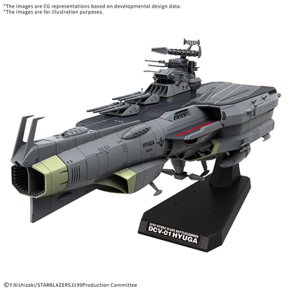 (Pre-Order Closed)  ETA Nov-Dec BANDAI 1/1000 EFCF HYUGA CLASS BATTLECARRIER DCV-01 HYUGA