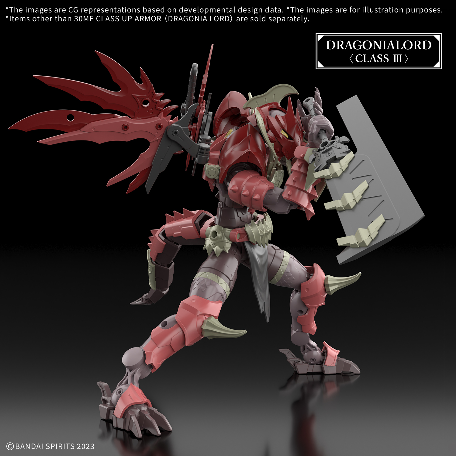 Bandai Hobby 30MF CLASS UP ARMOR (DRAGONIA LORD)(2025)