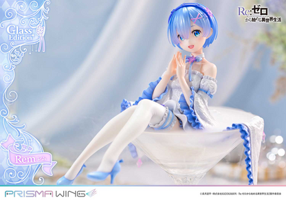 (Pre - Order) ETA Q2 2025 - Prime 1 Studio PRISMA WING Re:ZERO - Starting Life in Another World - Rem Glass Edition 1/7 Scale Pre - Painted Figure - Gundam Extra - Your BEST Gunpla Supplier