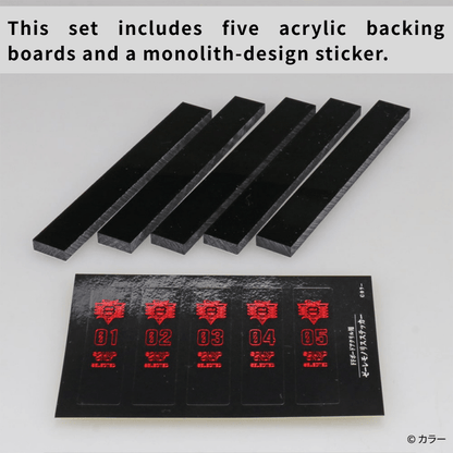 15mm Acrylic Backing Board Evangelion Seele Monolith Ver. (Limited Edition)