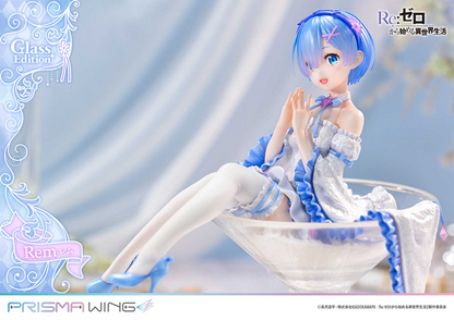 (Pre - Order) ETA Q2 2025 - Prime 1 Studio PRISMA WING Re:ZERO - Starting Life in Another World - Rem Glass Edition 1/7 Scale Pre - Painted Figure - Gundam Extra - Your BEST Gunpla Supplier