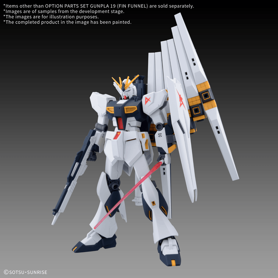 (Pre-Order)  ETA Mar-Apr 2026 Bandai Hobby OPTION PARTS SET GUNPLA 19 (FIN FUNNEL)