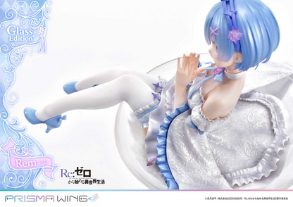 (Pre - Order) ETA Q2 2025 - Prime 1 Studio PRISMA WING Re:ZERO - Starting Life in Another World - Rem Glass Edition 1/7 Scale Pre - Painted Figure - Gundam Extra - Your BEST Gunpla Supplier