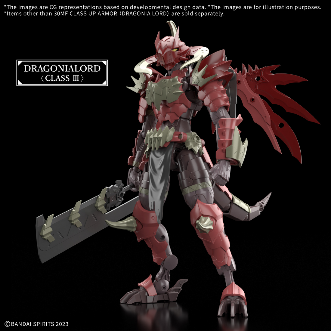 (Pre-Order)  ETA Feb-Mar 2026 30MF CLASS UP ARMOR (DRAGONIA LORD)