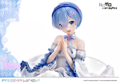 (Pre - Order) ETA Q2 2025 - Prime 1 Studio PRISMA WING Re:ZERO - Starting Life in Another World - Rem Glass Edition 1/7 Scale Pre - Painted Figure - Gundam Extra - Your BEST Gunpla Supplier