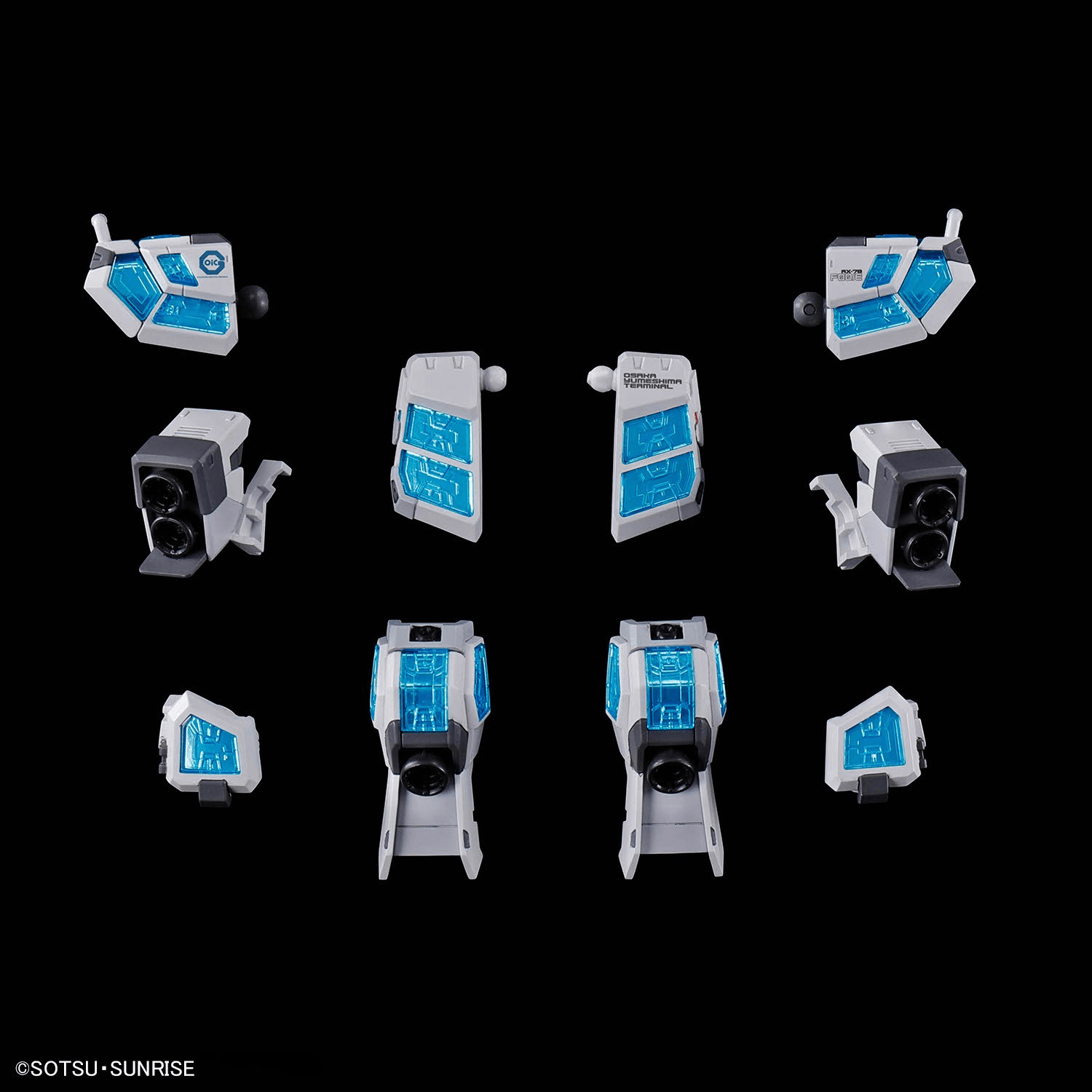 (Pre-Order)  ETA May-Jun 2026 1/144 RX-78F00/E GUNDAM (EX-001 G.L.R.S.S. Feather UNIT) CHEMICAL RECYCLE Ver.