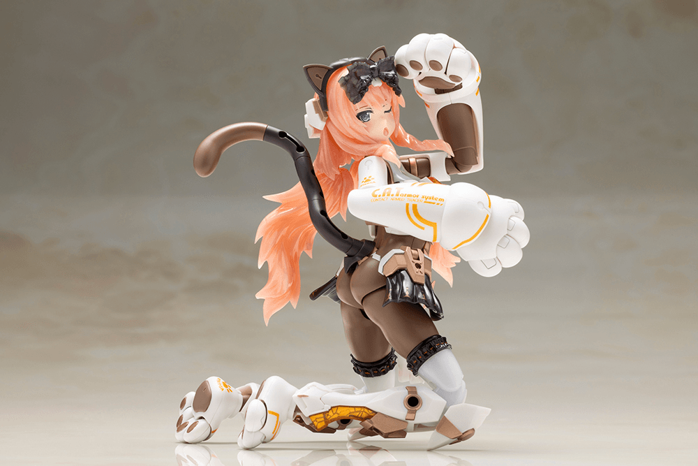 (Pre-Order)  ETA Q3 2026 - KOTOBUKIYA - FRAME ARMS GIRL - DURGA I 〈CAT ARMOR Ver. -Calico-〉