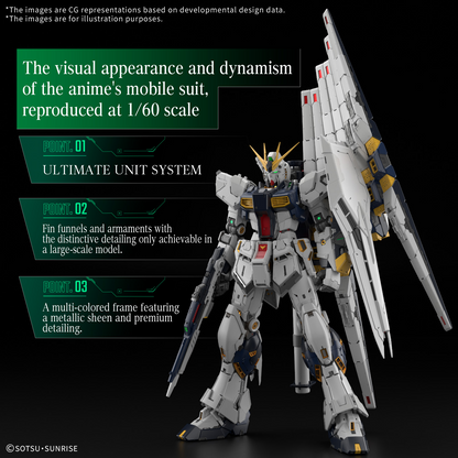 Bandai Hobby PG UNLEASHED 1/60 ν GUNDAM(2026)