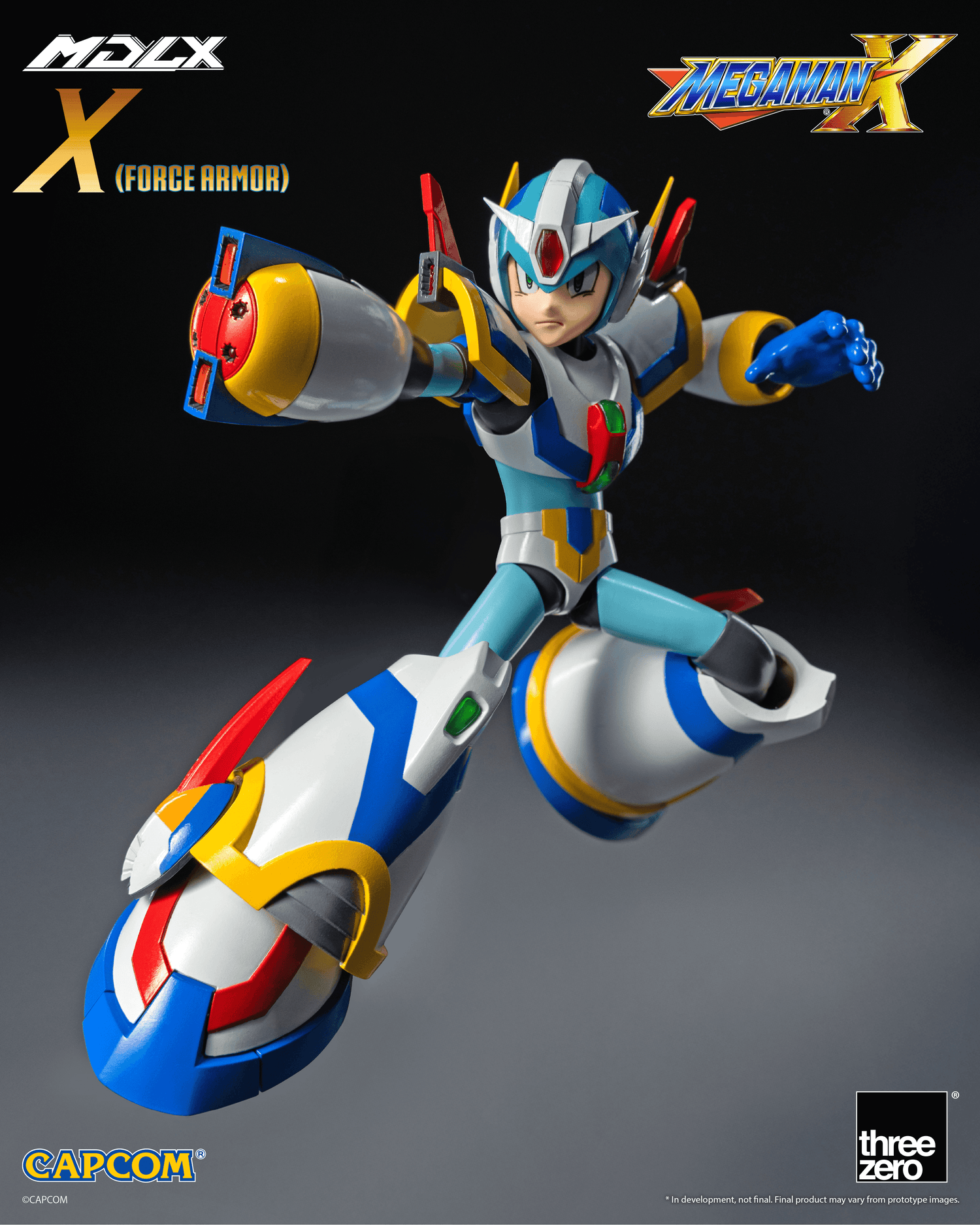 (Pre-Order)  ETA Q3 2027 -Rockman X / Mega Man X MDLX X (Force Armor)