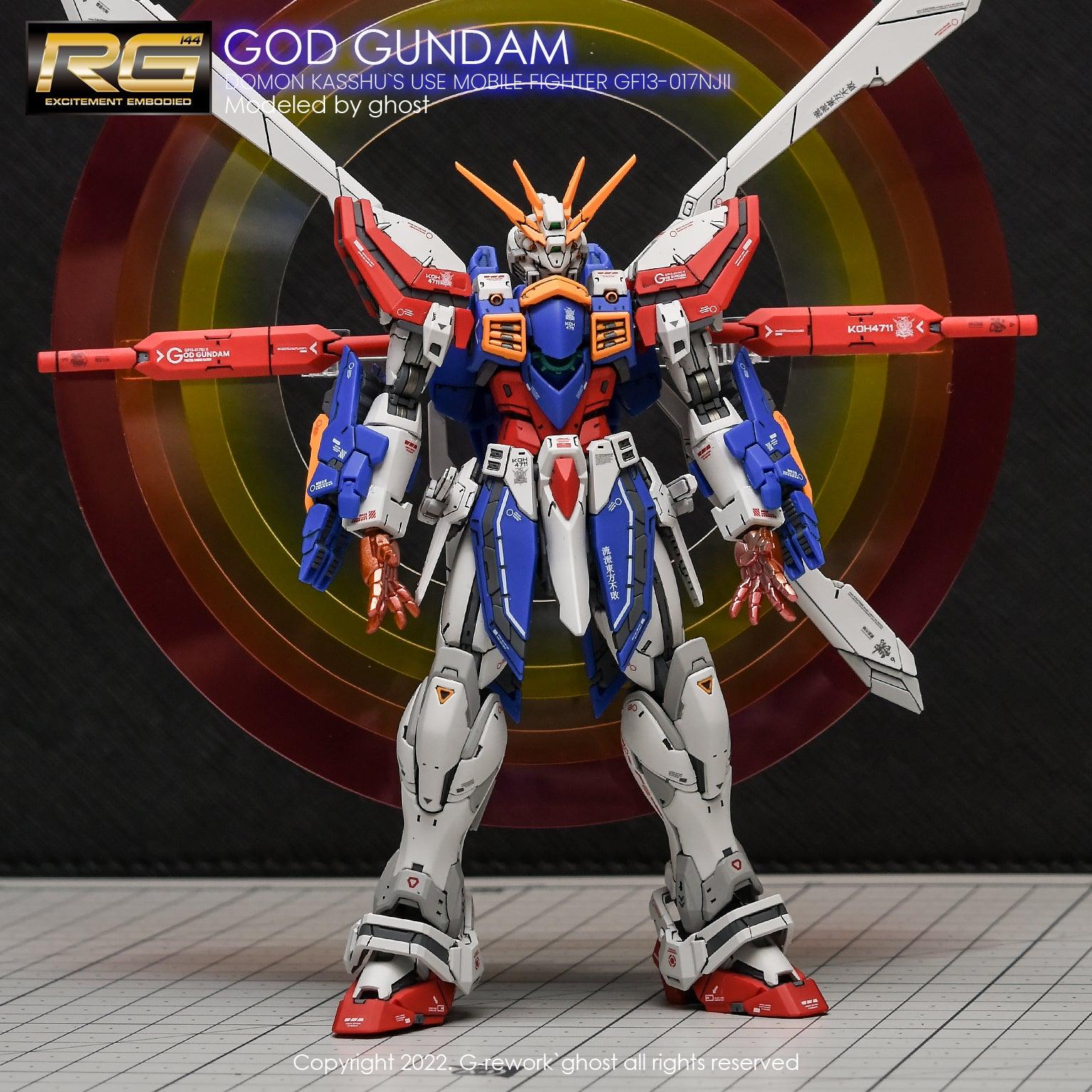 G-Rework [RG] GOD GUNDAM – Gundam Extra-Your BEST Gunpla Supplier