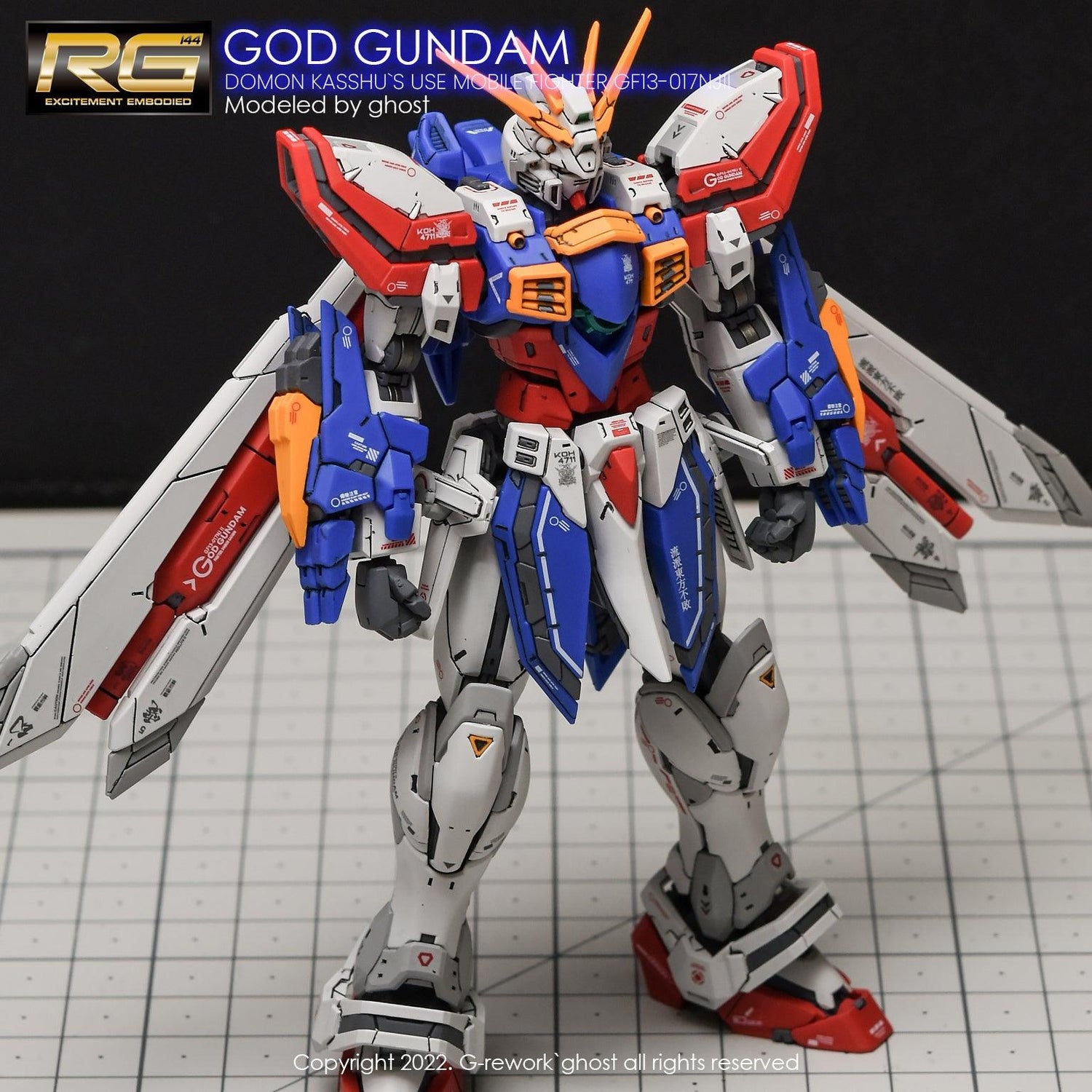 G-Rework [RG] GOD GUNDAM - Gundam Extra-Your BEST Gunpla Supplier