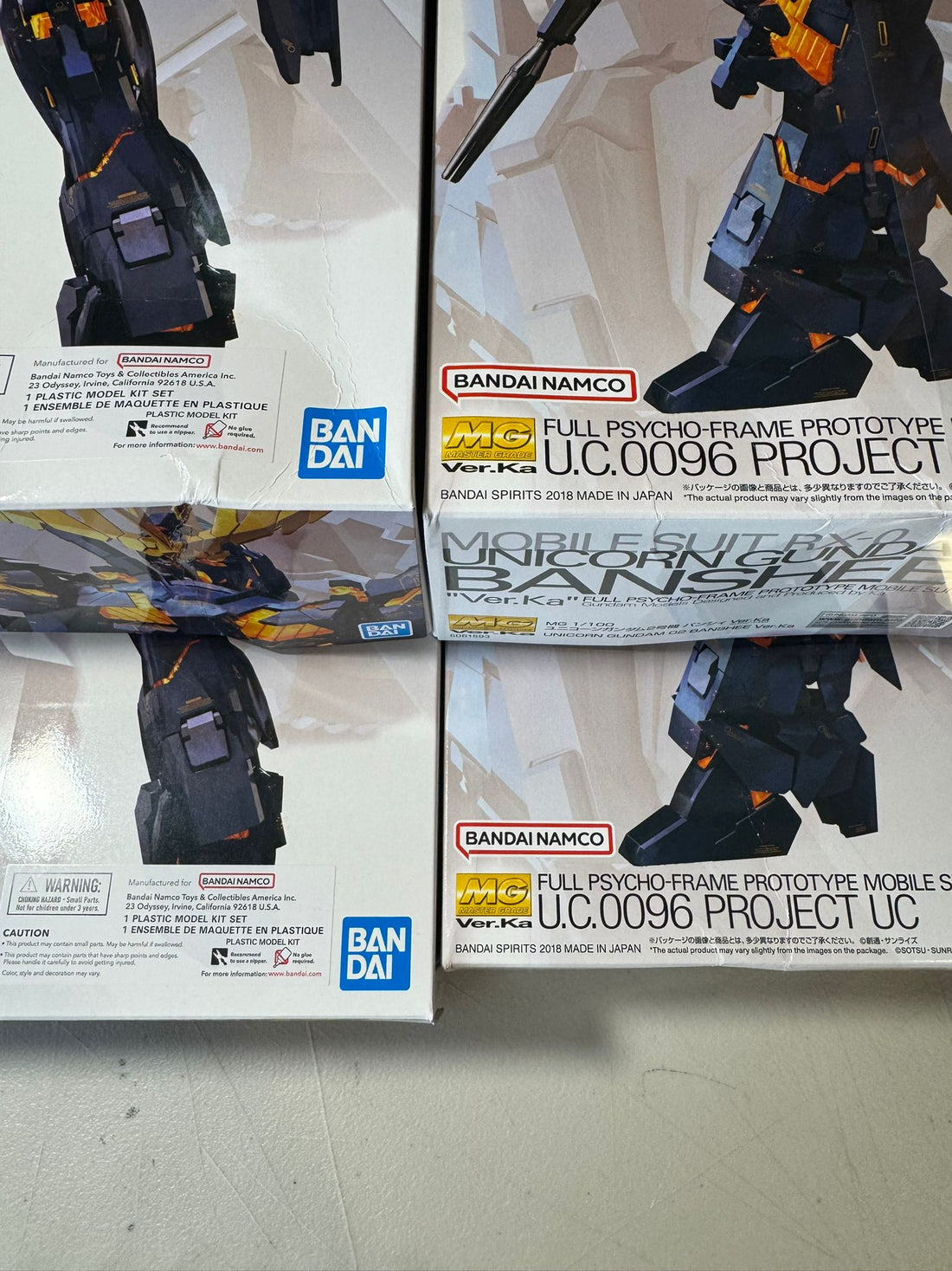 Bandai Hobby MG 1/100 Unicorn Gundam 02 Banshee Ver.Ka (2018) (Damaged Box)