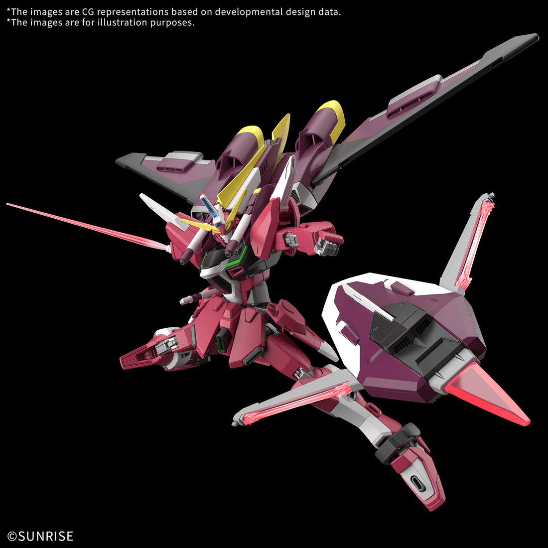 (Pre-Order)  ETA Apr-May 2027 HG 1/144 INFINITE JUSTICE GUNDAM &amp; BOOSTER UNIT (Tentative)