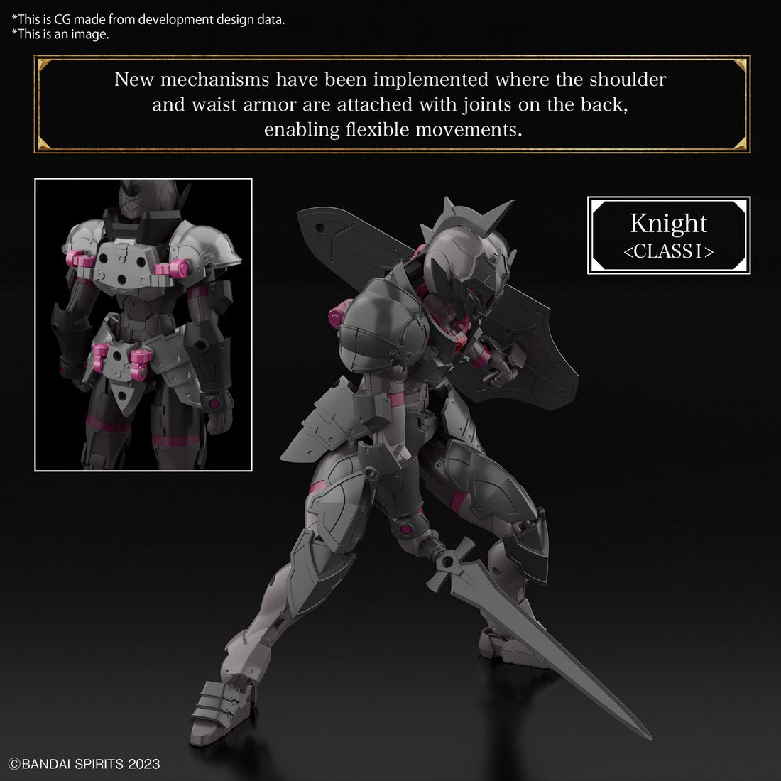 BANDAI Hobby 30MF ROSAN KNIGHT - Gundam Extra - Your BEST Gunpla Supplier