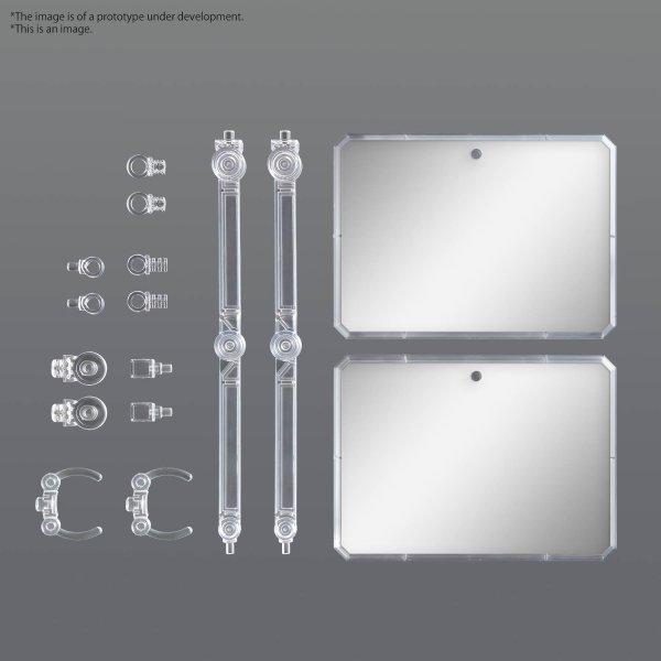 BANDAI Hobby ACTION BASE 7 [CLEAR COLOR] MIRROR STICKERS SET - Gundam Extra - Your BEST Gunpla Supplier