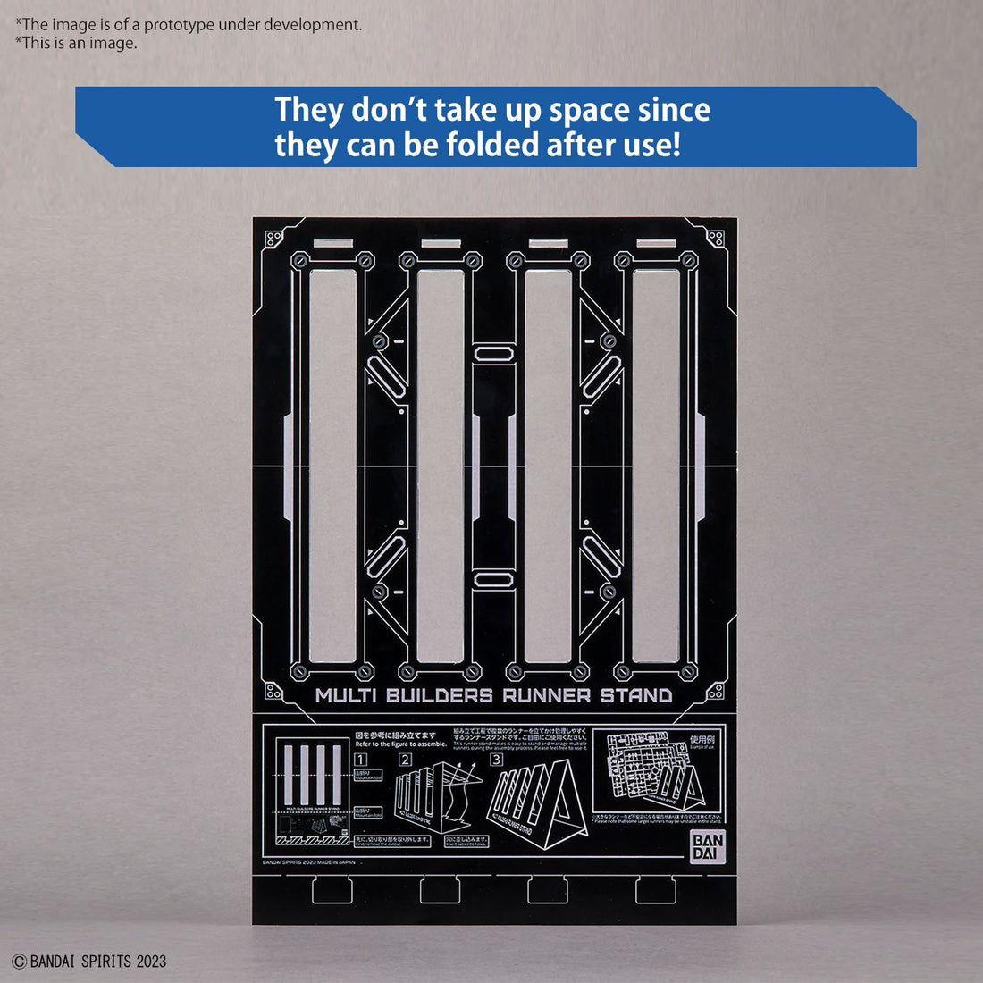 BANDAI MULTI BUILDERS RUNNER STAND - Gundam Extra - Your BEST Gunpla Supplier