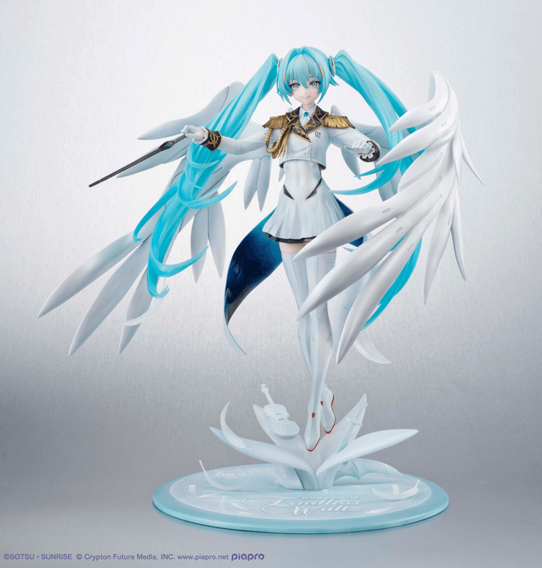(Pre-Order)  ETA Q3 2026 - MegaHouse Lucrea Mobile Suit Gundam 45th Anniversary X Hatsune Miku Hatsune Miku X Wing Gundam Zero EW