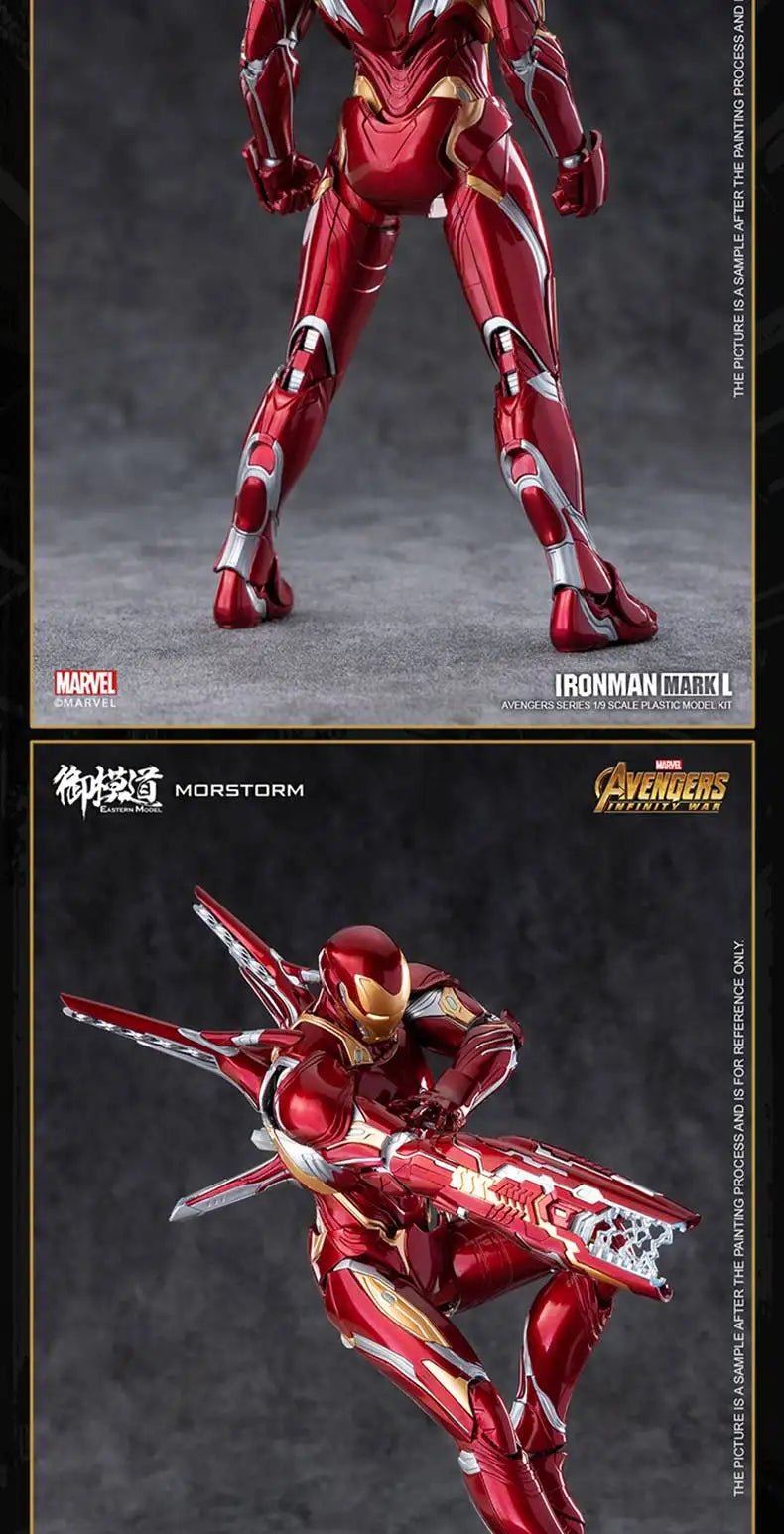 Eastern Model 1/9 Iron Man Mark 50 Pre - painted Model Kit Deluxe Version - Gundam Extra - Your BEST Gunpla Supplier