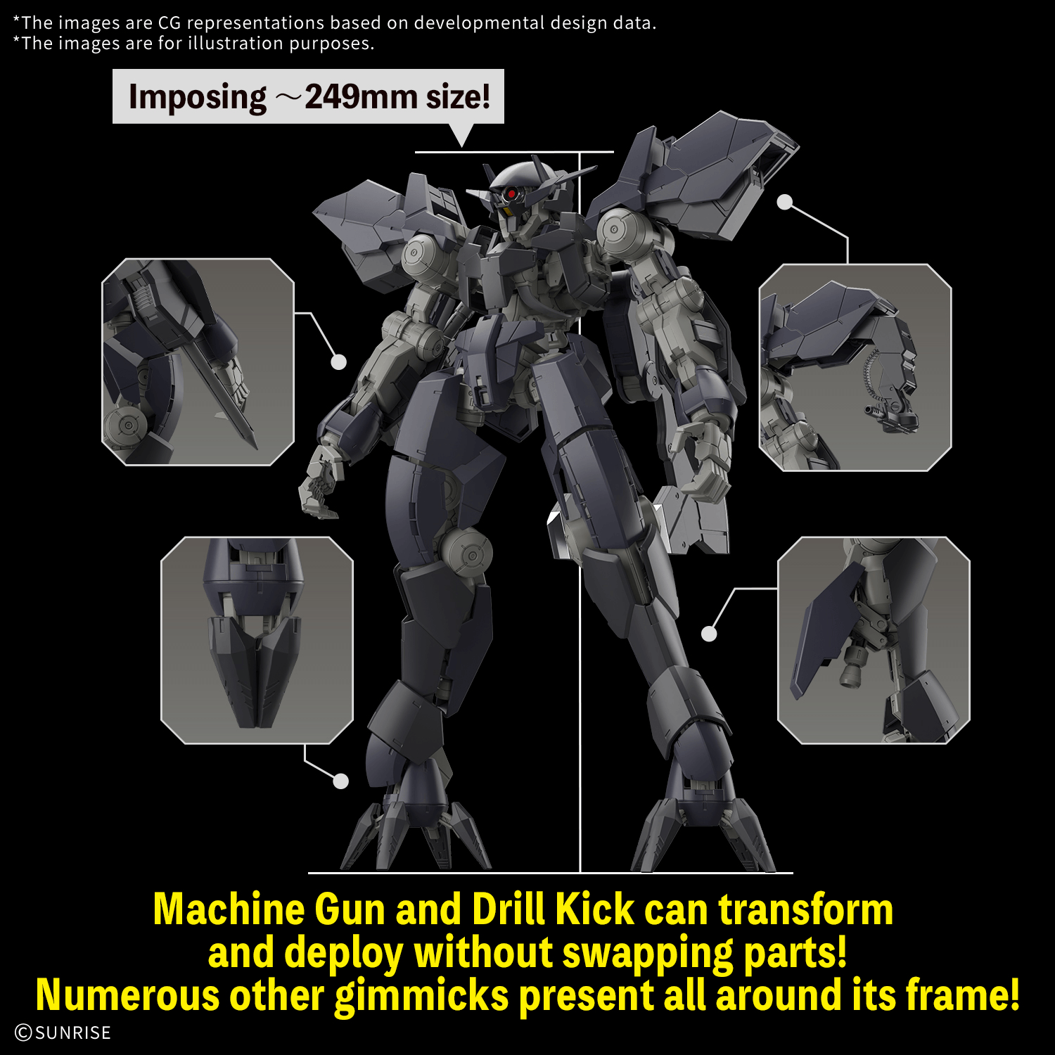 (Pre-Order )  ETA May-June 2027 FULL MECHANICS 1/100 GRAZE EIN