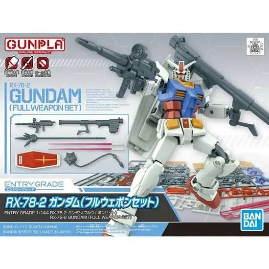 Entry Grade RX - 78 - 2 Gundam(full Weapon set) - Gundam Extra - Your BEST Gunpla Supplier