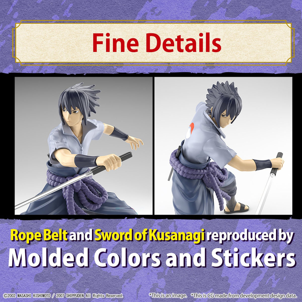 Bandai Hobby ENTRY GRADE UCHIHA SASUKE (3L) – Gundam Extra-Your BEST ...