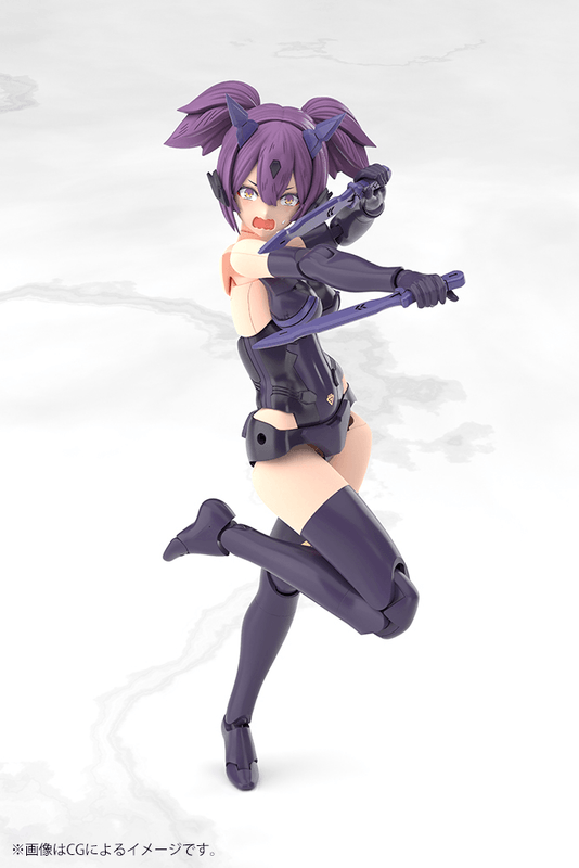 (Pre-Order CLOSED) ETA Q2 2026 - Megami Device KOTOBUKIYA ASRA NINJA KANAME SHADOW EDITION FULL PACKAGE