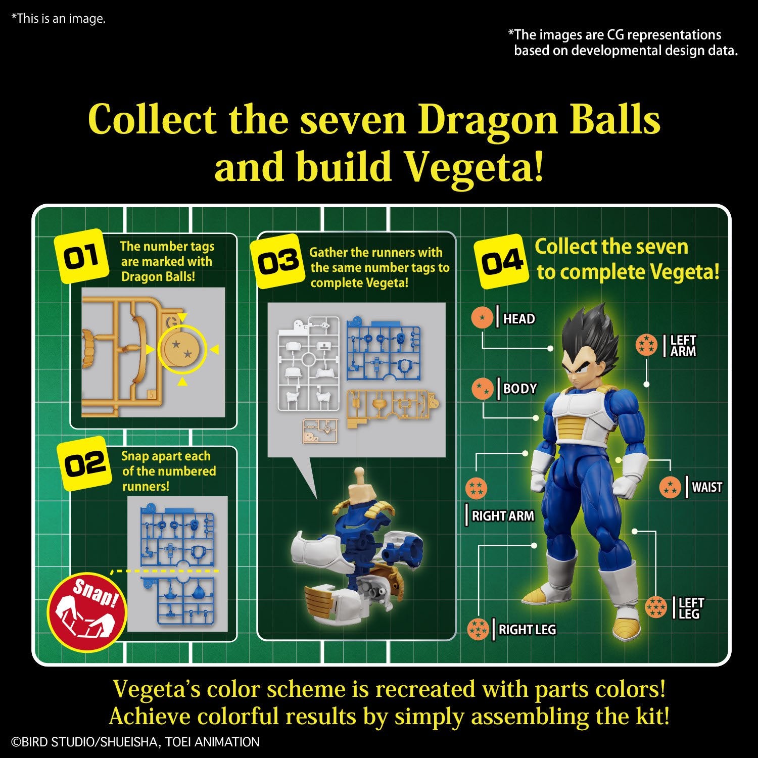 Figure - rise Standard VEGETA (NEW SPEC Ver.) - Gundam Extra - Your BEST Gunpla Supplier