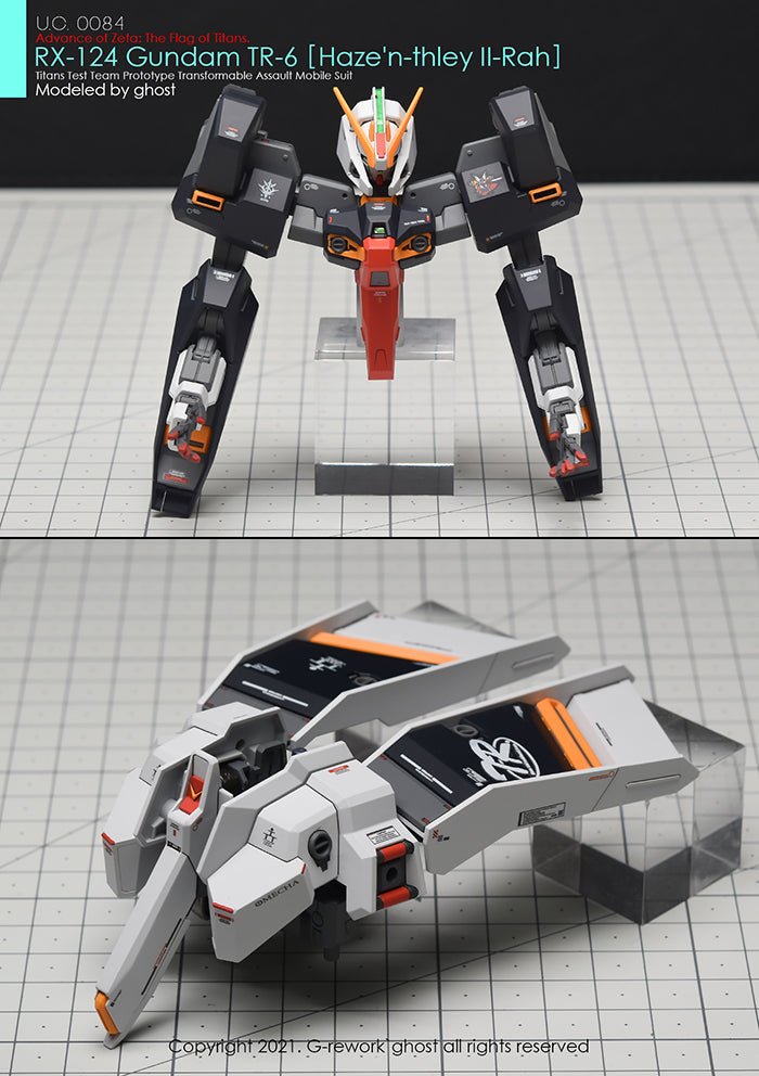 G-Rework [HG] A.O.Z RX-124 GUNDAM TR-6 ［Haze'n-thley II-Rah