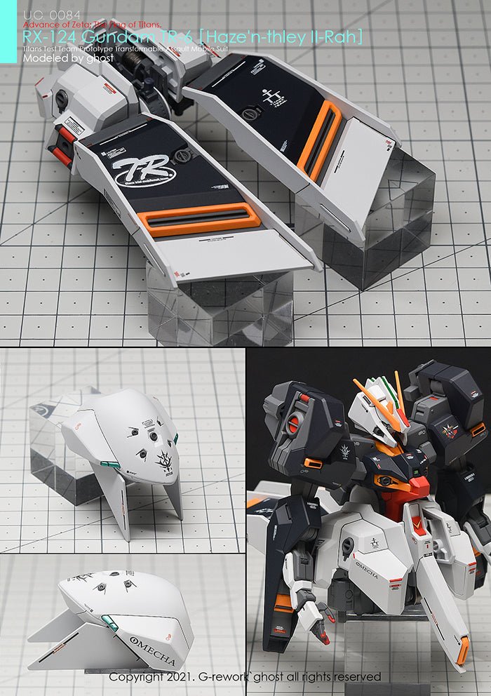 G-Rework [HG] A.O.Z RX-124 GUNDAM TR-6 ［Haze'n-thley II-Rah