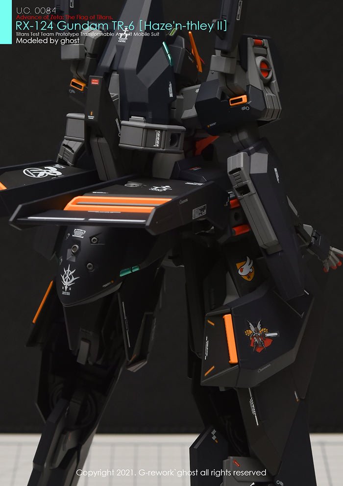 KIT MODÈLE P-BANDAI 1/144 HG RX-124 Gundam TR-6 [Haze'n-Thley II Rah KIT MODÈLE P-BANDAI 1/144 HG RX-124 Gundam TR-6 [Haze'n-Thley II Rah