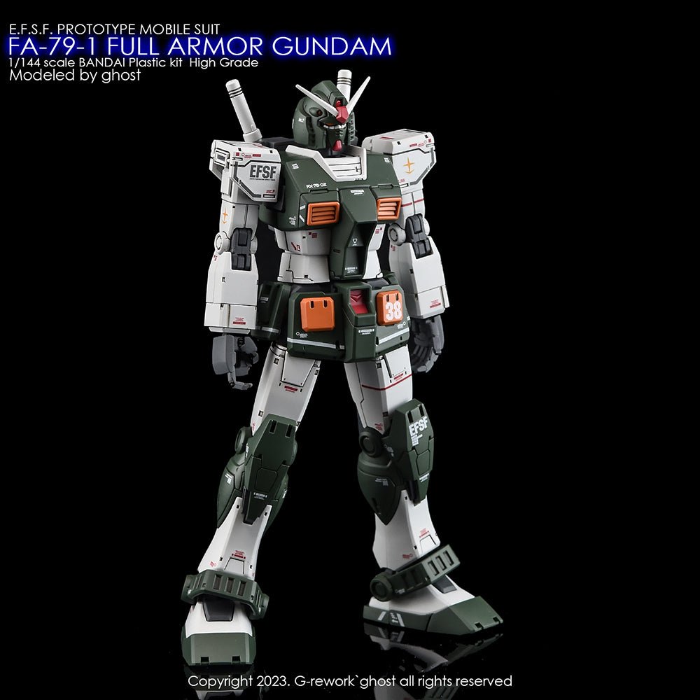 G - Rework [HG] FA - 78 - 1 FULL ARMOR GUNDAM - Gundam Extra - Your BEST Gunpla Supplier