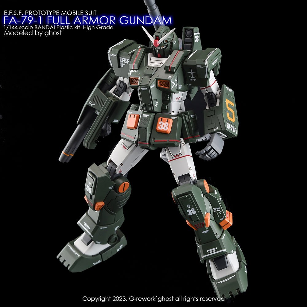G-Rework [HG] FA-78-1 FULL ARMOR GUNDAM – Gundam Extra-Your BEST