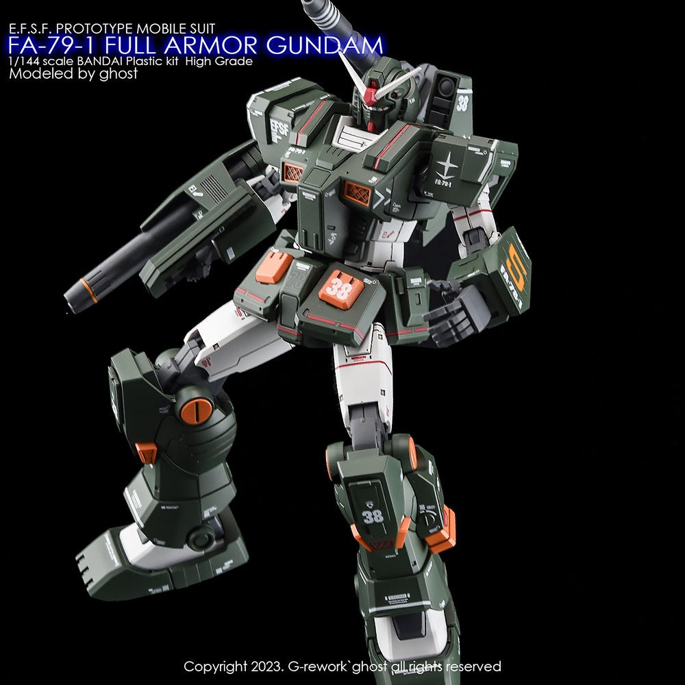 G - Rework [HG] FA - 78 - 1 FULL ARMOR GUNDAM - Gundam Extra - Your BEST Gunpla Supplier