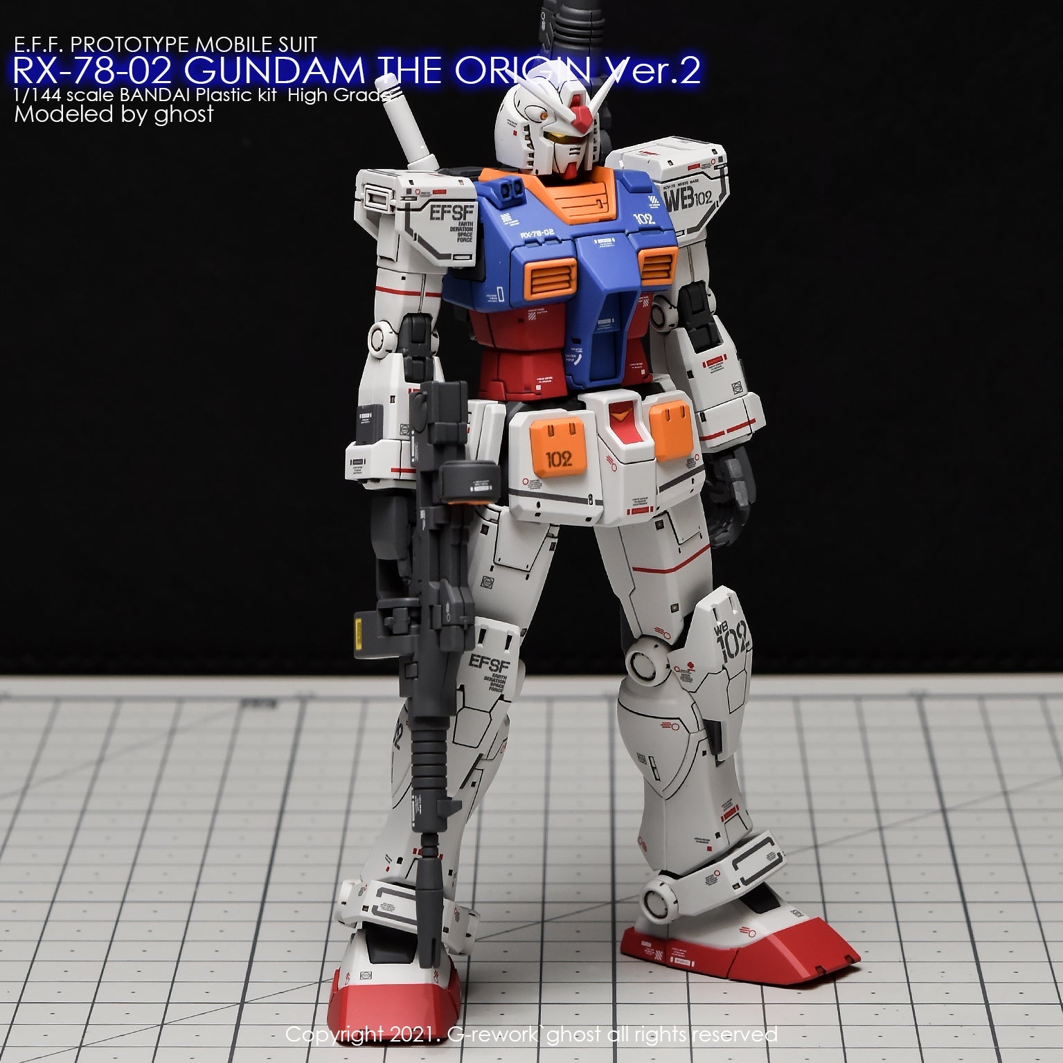 G-Rework [HG] ORIGIN GUNDAM (decal v2.0) – Gundam Extra-Your BEST
