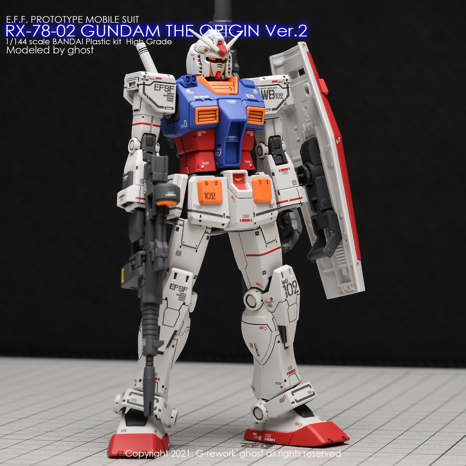 GREWORK NO.1　日本語版　G-REWORK　ガンプラ G-Rework [HG] ORIGIN GUNDAM (decal v2.0) – Gundam Extra-Your