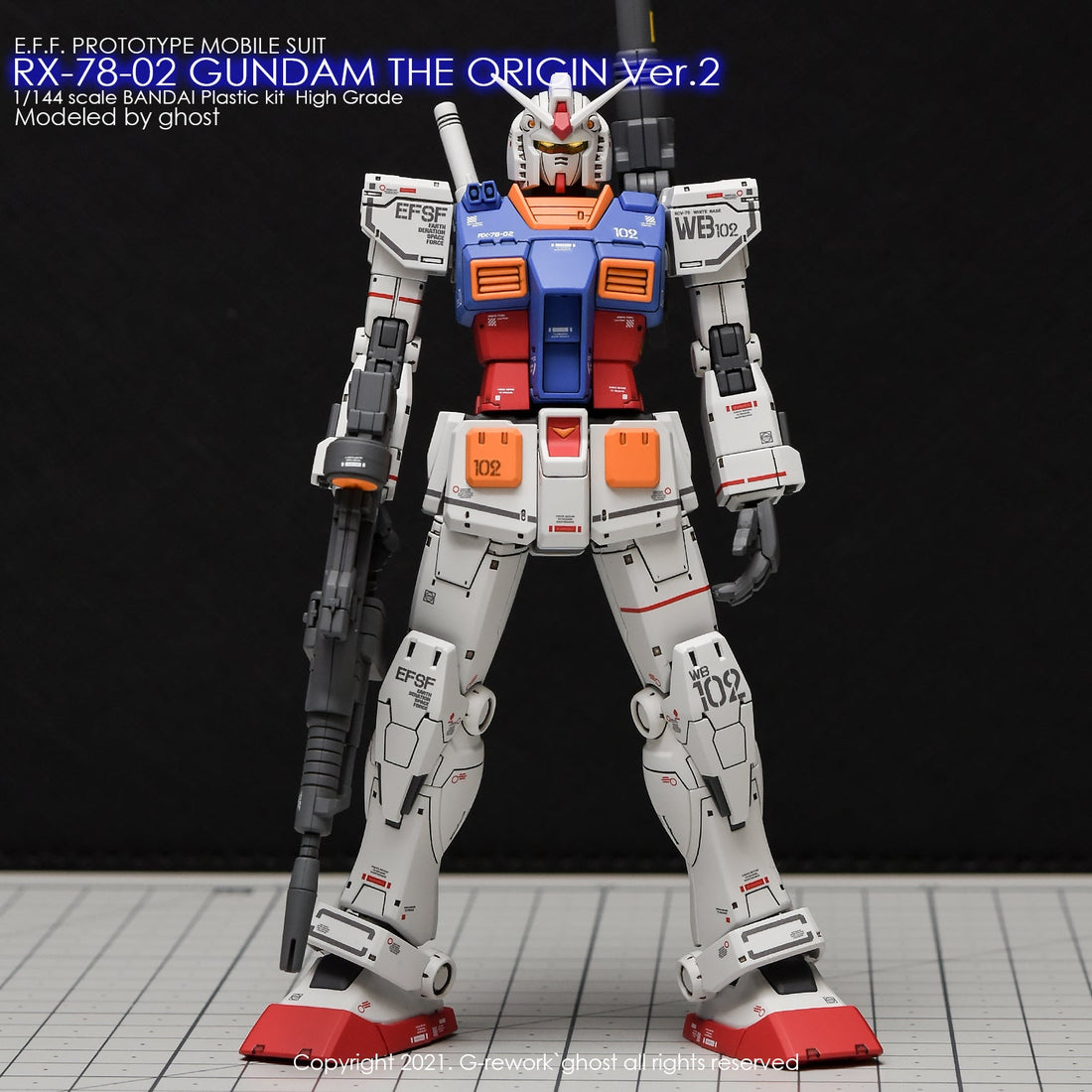 G - Rework [HG] ORIGIN GUNDAM (decal v2.0) - Gundam Extra - Your BEST Gunpla Supplier