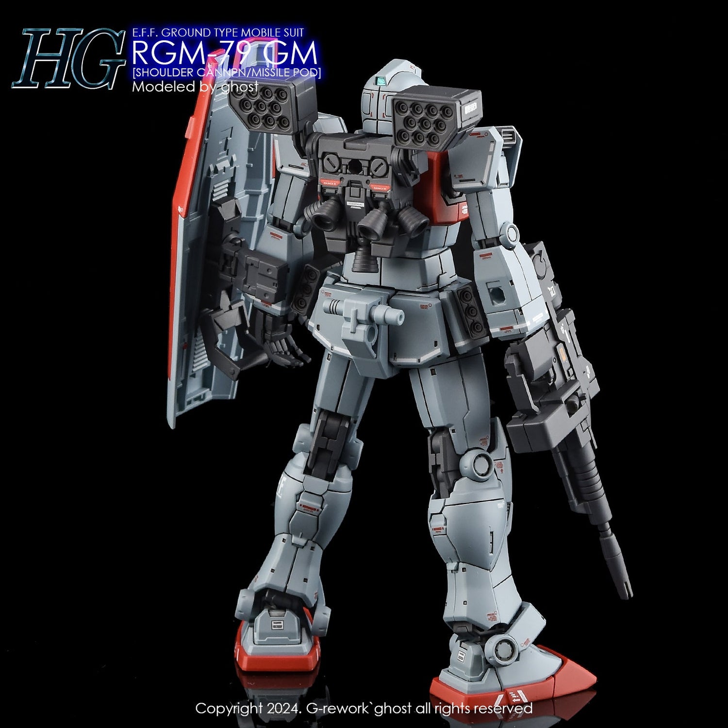 G - Rework [HG] RGM - 79 GM [MISSILE POD] - Gundam Extra - Your BEST Gunpla Supplier