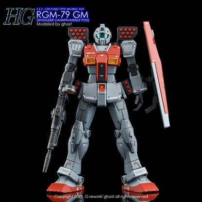 G - Rework [HG] RGM - 79 GM [MISSILE POD] - Gundam Extra - Your BEST Gunpla Supplier