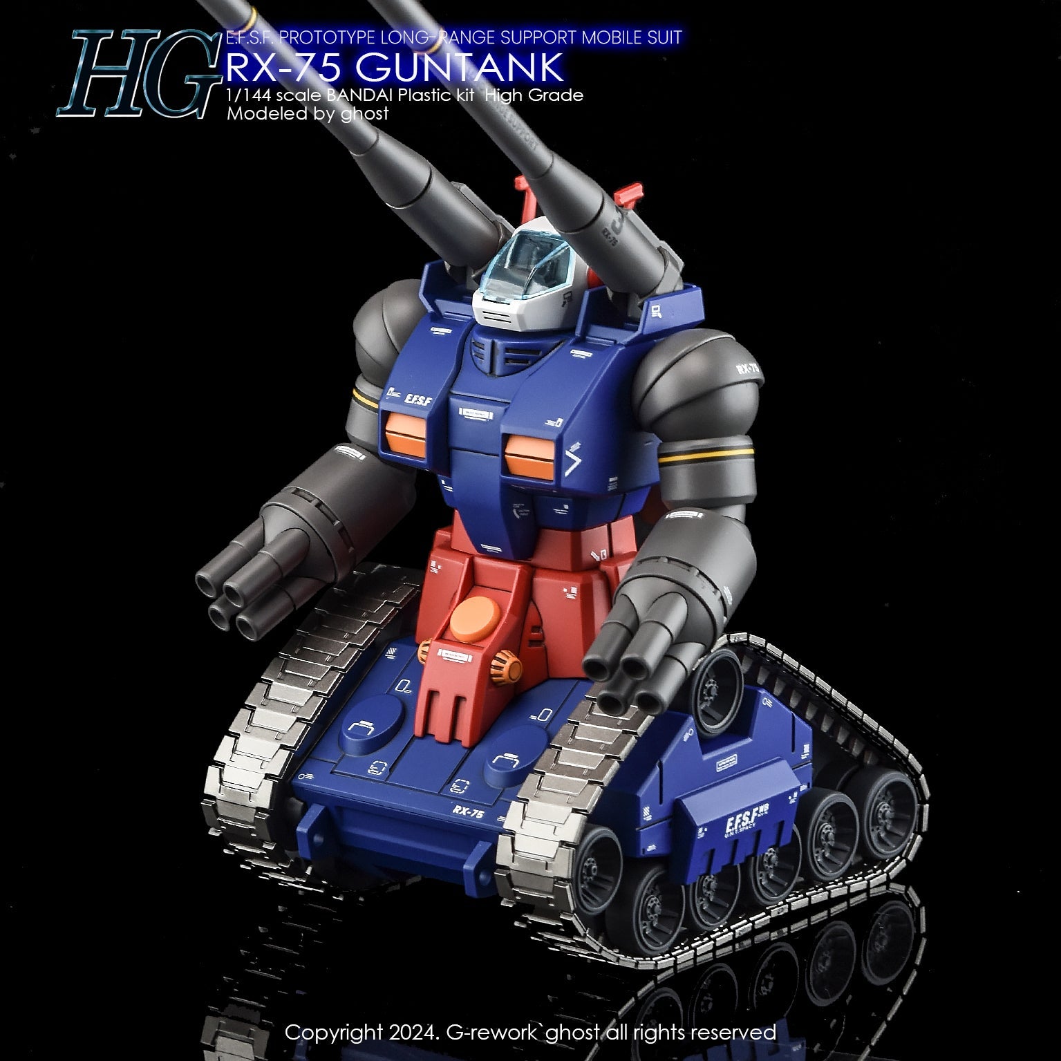 HGガンプラセット RX-75 GUNTANK 他 G-Rework [HG] RX-75 GUNTANK – Gundam Extra-Your BEST Gunpla Supplier