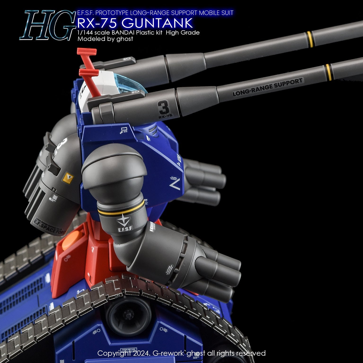 G-Rework [HG] RX-75 GUNTANK – Gundam Extra-Your BEST Gunpla