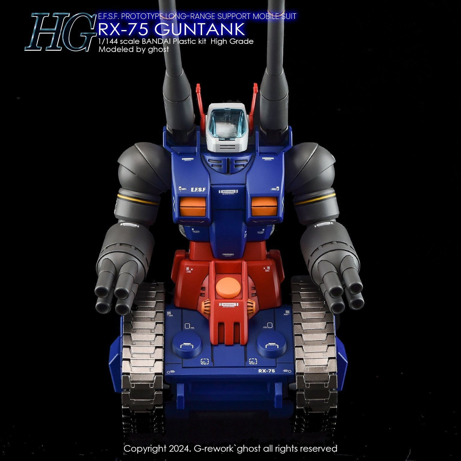 HGガンプラセット RX-75 GUNTANK 他 Gundam RX-75 Guntank HG 1:144 Model Kit - Walmart.com