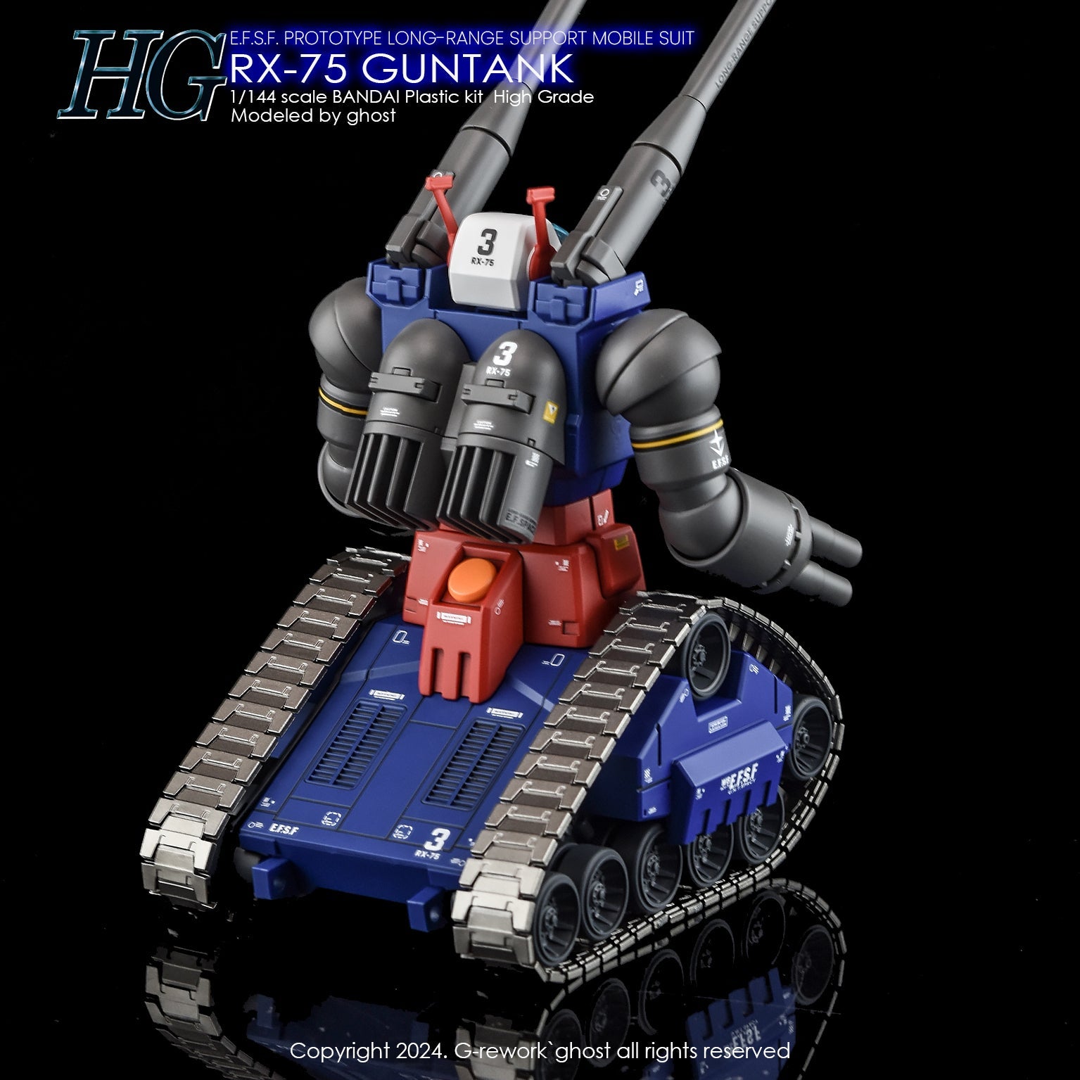 G-Rework [HG] RX-75 GUNTANK – Gundam Extra-Your BEST Gunpla