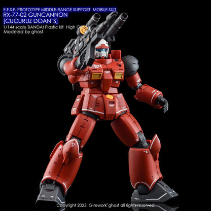 G - Rework [HG] RX - 77 - 02 GUNCANNON [ CUCURUZ DOAN`S ] - Gundam Extra - Your BEST Gunpla Supplier