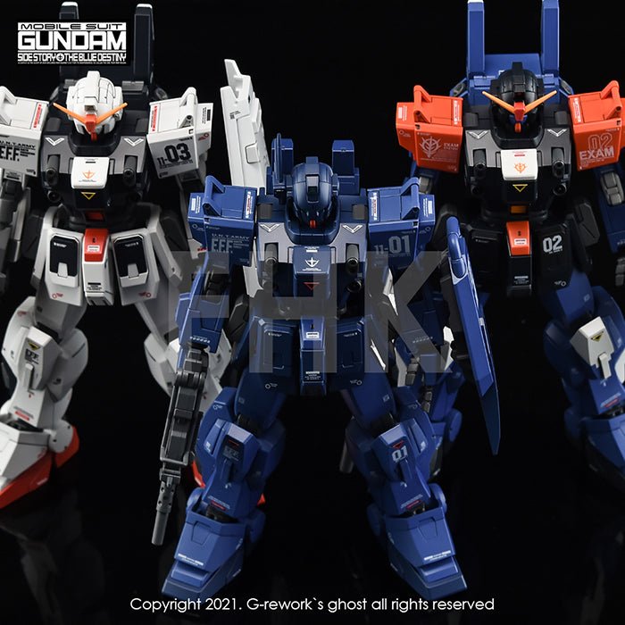 G - Rework [HG] RX - 79 BD - 01 [BLUE DESTINY] - Gundam Extra - Your BEST Gunpla Supplier