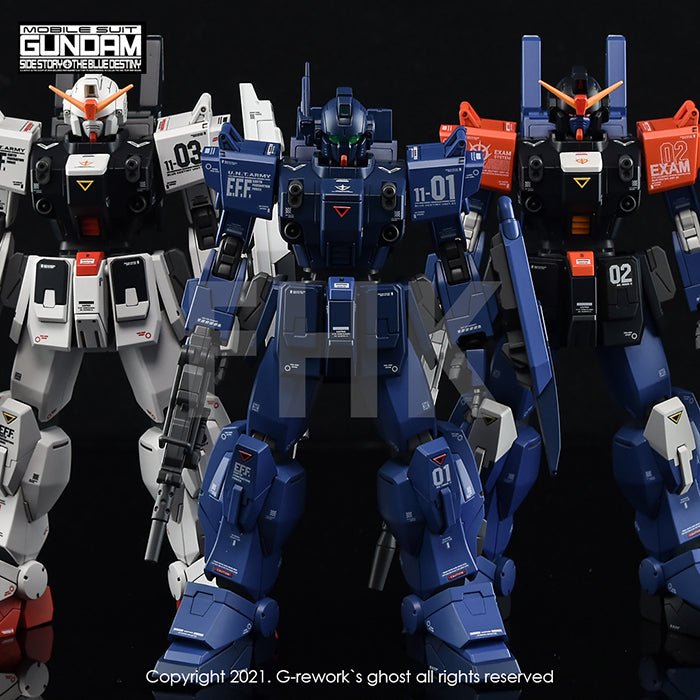 G - Rework [HG] RX - 79 BD - 01 [BLUE DESTINY] - Gundam Extra - Your BEST Gunpla Supplier