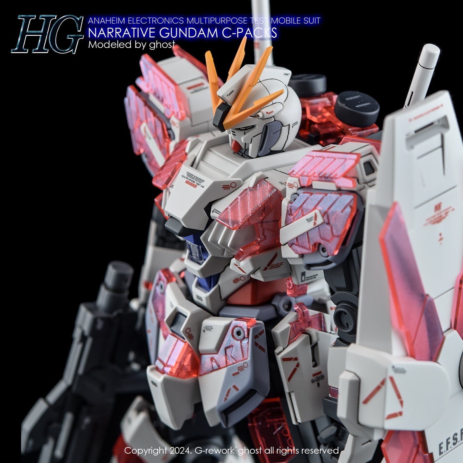 G-Rework [HG] RX-9/C NARRATIVE GUNDAM C-PACK – Gundam Extra