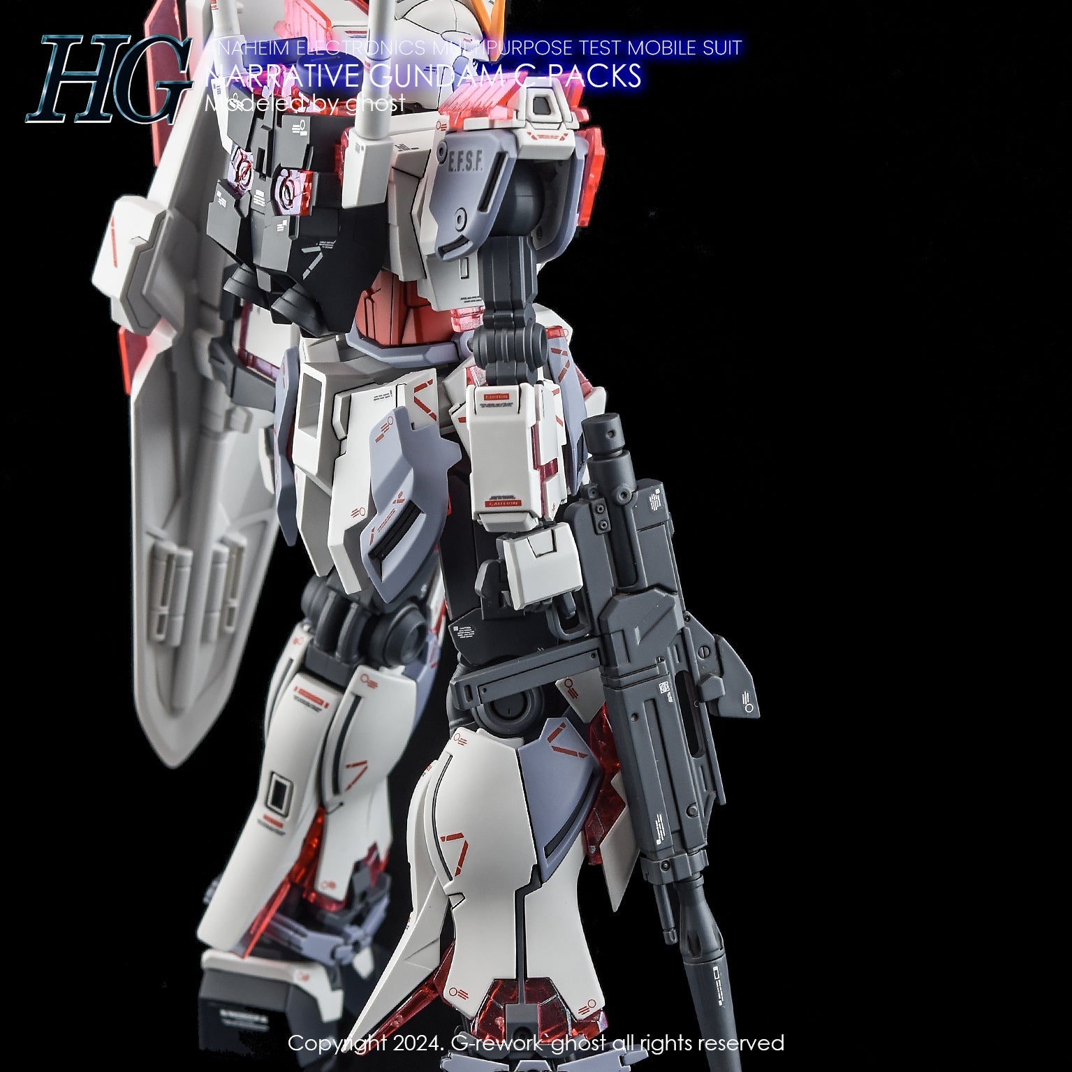 G-Rework [HG] RX-9/C NARRATIVE GUNDAM C-PACK – Gundam Extra-Your