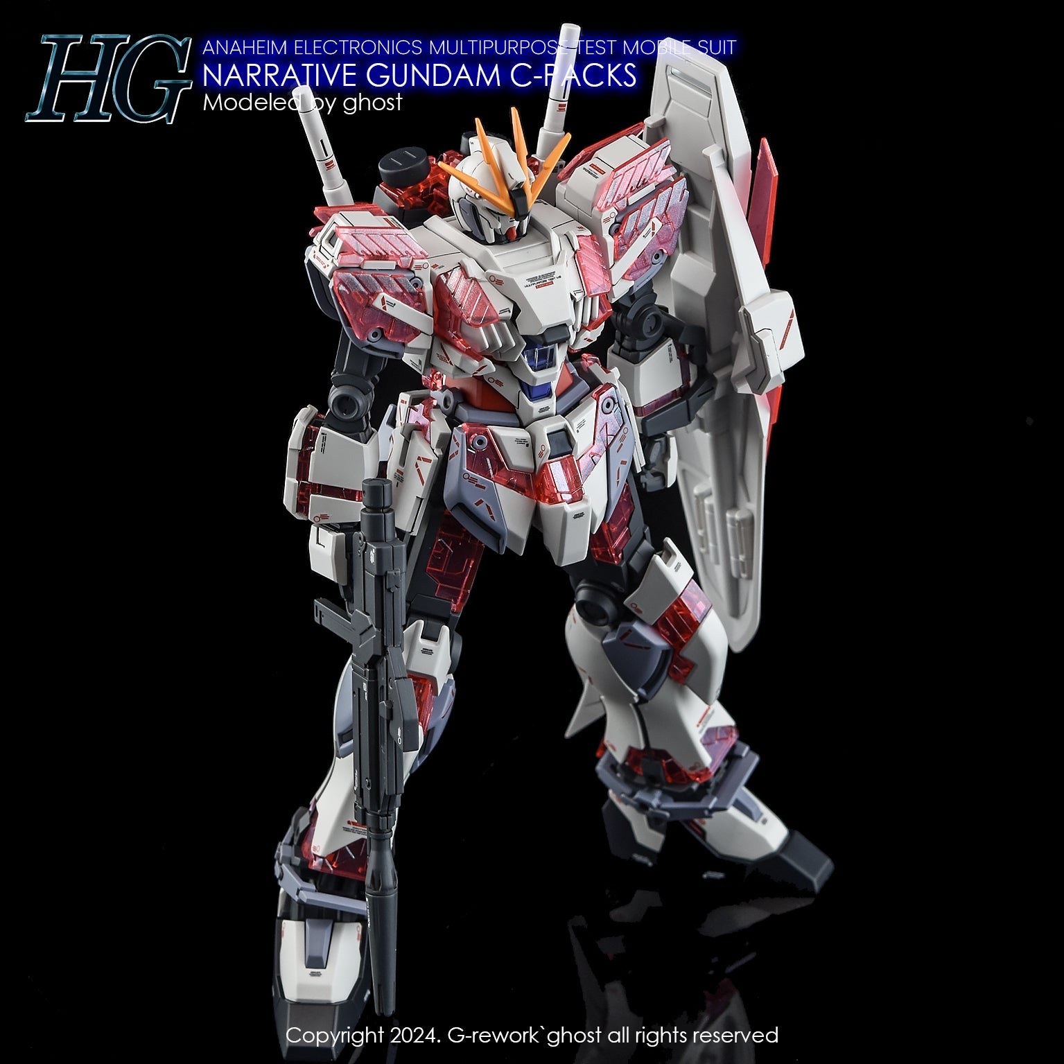 G-Rework [HG] RX-9/C NARRATIVE GUNDAM C-PACK – Gundam Extra